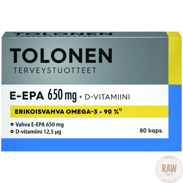 Tolonen E-EPA 650mg 80kaps. – kuva 2