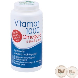 Vitamar 1000 Omega-3 kapselit 100 kaps.