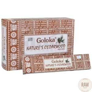 Goloka Nature’s Incense 15g Cedarwood
