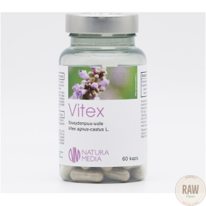 Natura Media Vitex Siveydenpuu-uute, 60 kaps.