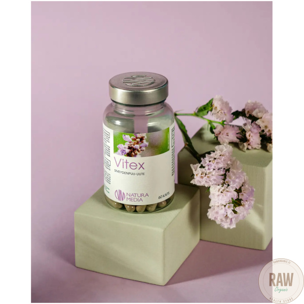 Natura Media Vitex Siveydenpuu-uute, 60 kaps. – kuva 4