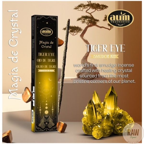 AUM fragnaces Magic Tiger eye Crystal – kuva 7