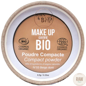 Born to bio Compact powder N03 beige dore, 6,5g