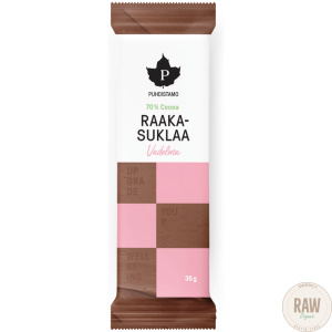 Puhdistamo Raakasuklaalevy  vadelma  36g