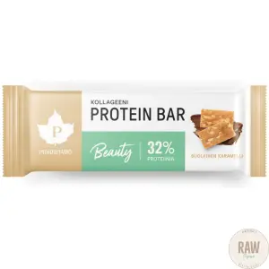 Puhdistamo Kollageeni Beauty proteiinipatukka, Suolainen Karamelli, 30g – kuva 2