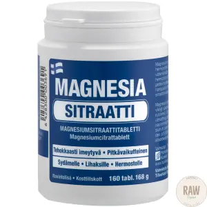 Hankintatukku Magnesia Sitraatti 160 tabl.