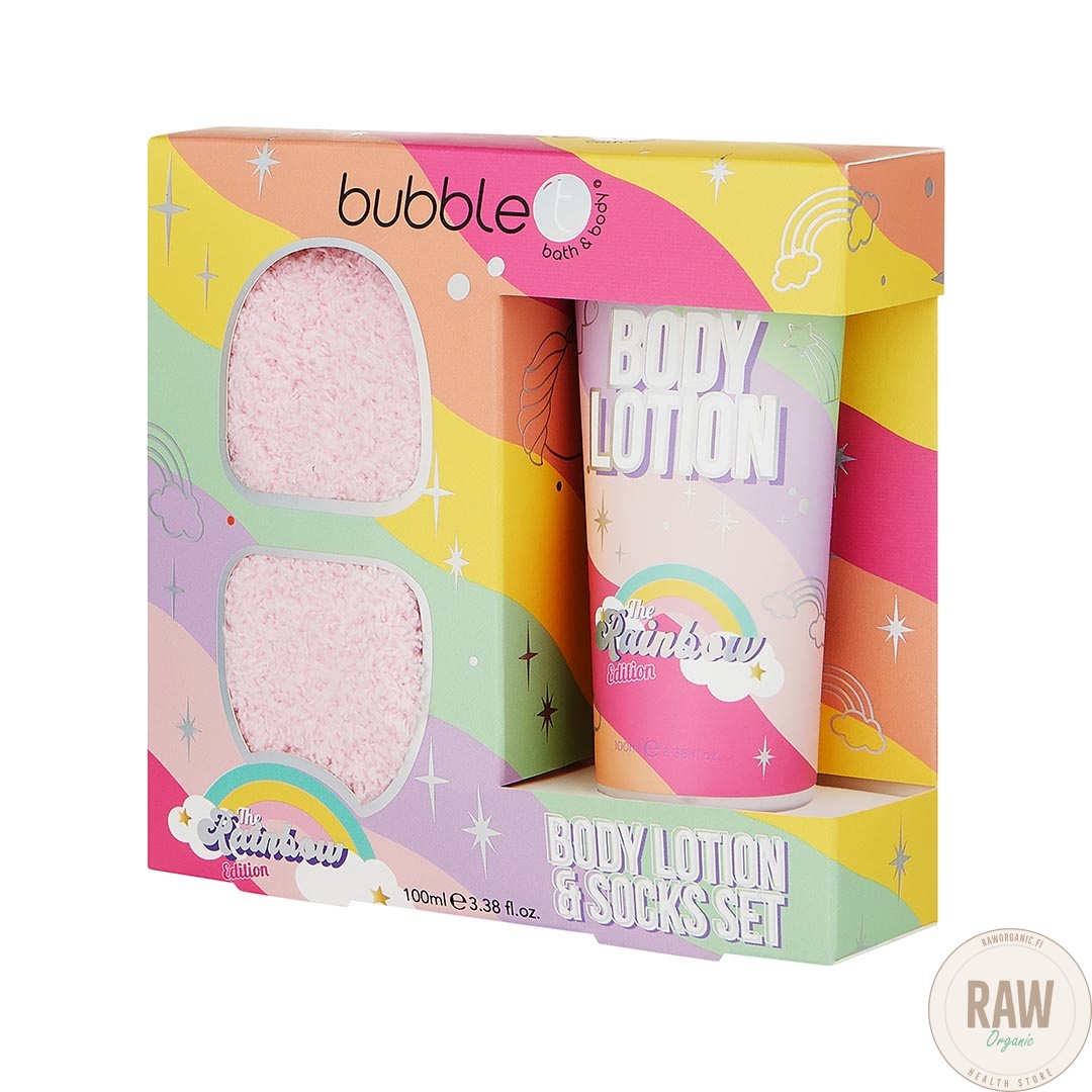 Bubblet Rainbow Body Lotion & Socks Gift Set
