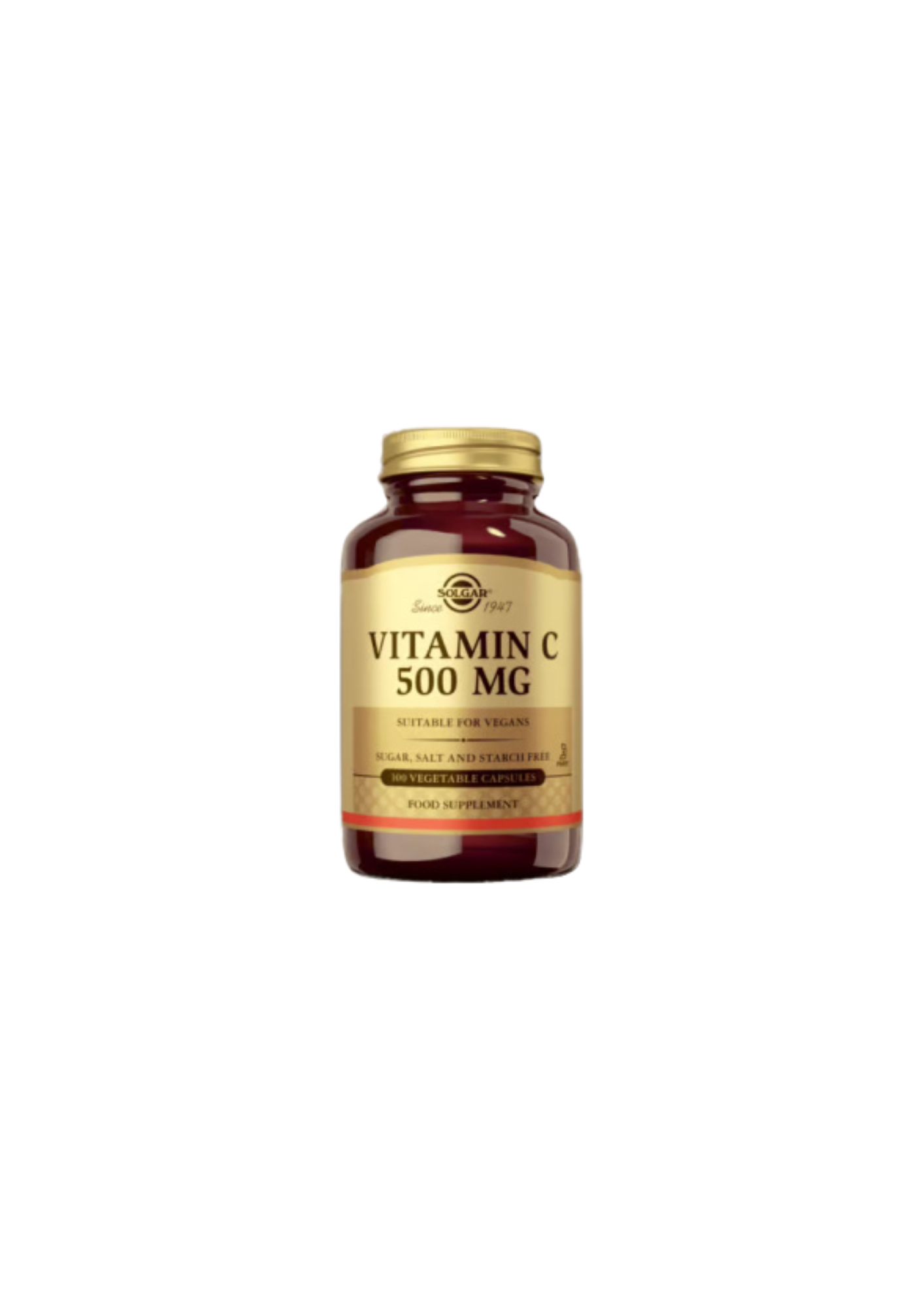 Solgar C-vitamiini 500 mg 100kaps.