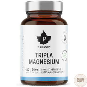 Puhdistamo Tripla magnesium 120 kaps.