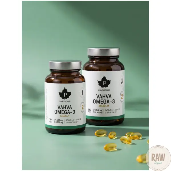 Puhdistamo Vahva Omega-3, 70 kaps. – kuva 4