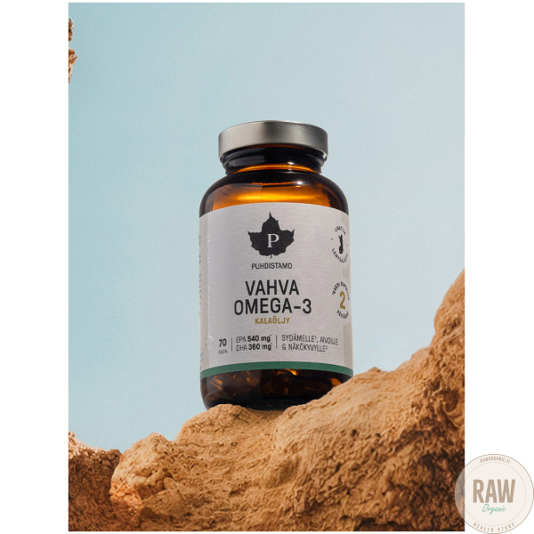 Puhdistamo Vahva Omega-3, 70 kaps. – kuva 2