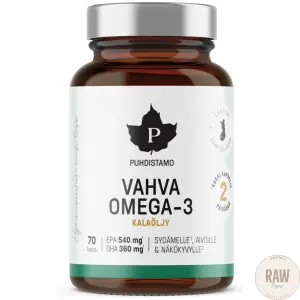 Puhdistamo Vahva Omega-3, 70 kaps.