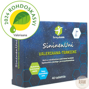 Terveyskaista  SininenUni Valeriaana-teaniini 40 tabl.