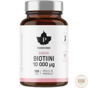 Puhdistamo Vahva Biotiini 10 000uq, 120kaps
