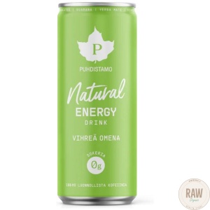 Puhdistamo Energiajuoma Vihreä Omena 330ml