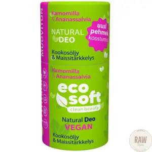 Eco Soft Natural Kamomilla ja ananassalvia 50 g deodorantti (PV11/26)