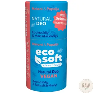 Eco Soft Natural Meloni & Papaija 50 g deodorantti (PV 10/26)