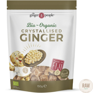 Ginger people Luomu kristallisoitu inkivääri 150g