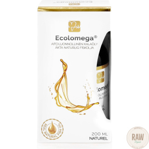 Ecolomega Natural kalaöljy 200 ml