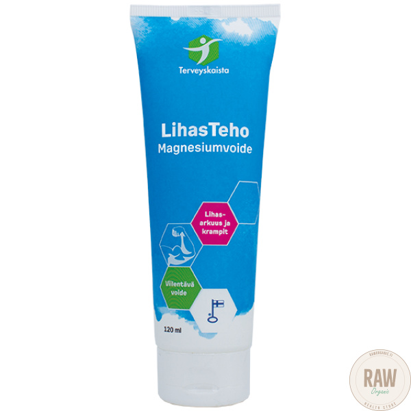 Terveyskaista LihasTeho magnesiumvoide 120 ml – kuva 4