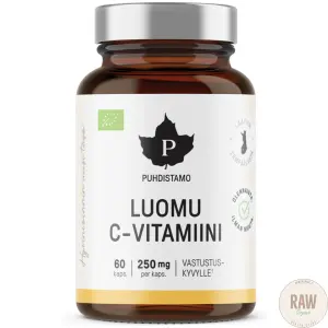 Puhdistamo Luomu C-vitamiini – 60 kaps