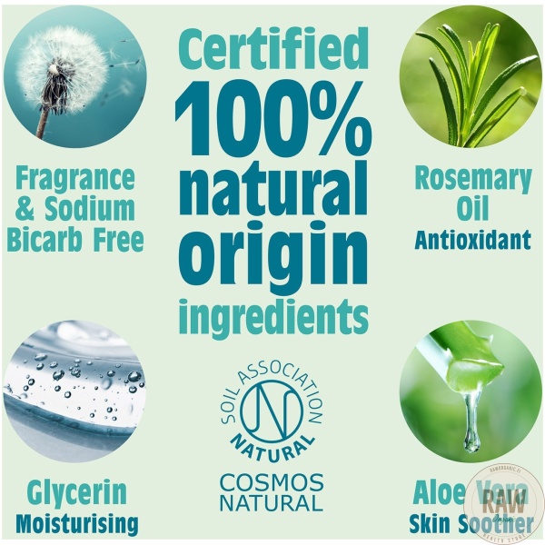 Salt of the Earth Unscented Natural Deodorant  Täyttöpakkaus 500ml – kuva 3