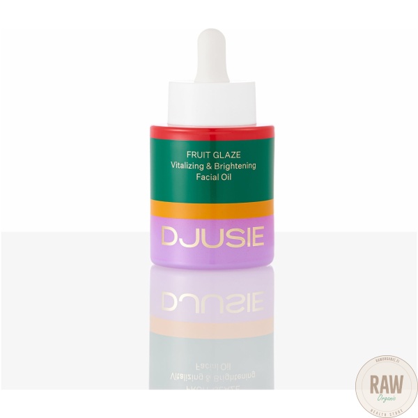 Djusie fruit glaze vitalizing & brightening facial oil 30 ml – kuva 7