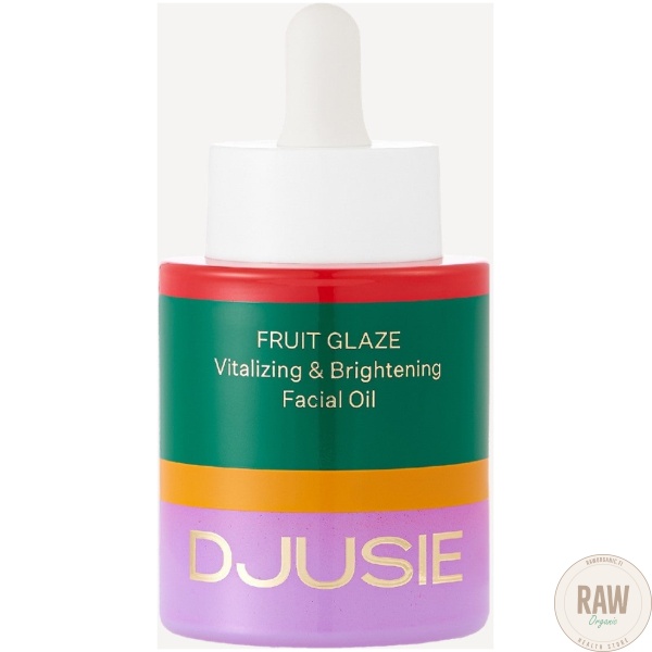 Djusie fruit glaze vitalizing & brightening facial oil 30 ml – kuva 8