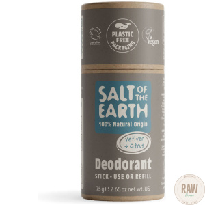 Salt of the Earth Vetiver + Citrus Deodorant Stick 75g