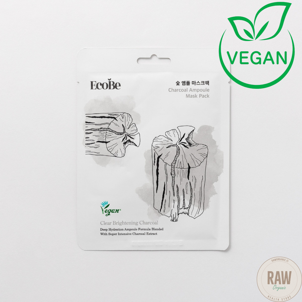 EcoBe Charcoal Ampoule face mask