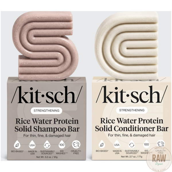 KITSCH Rice Water Protein Shampoo & Hoitoaine bar – kuva 3