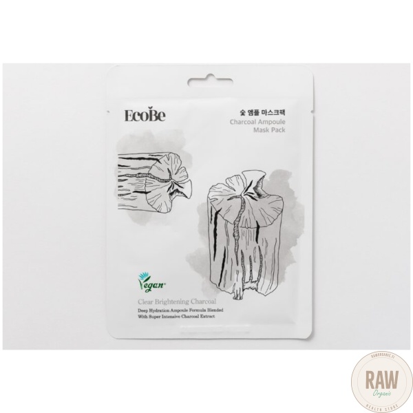 EcoBe Charcoal Ampoule face mask – kuva 7