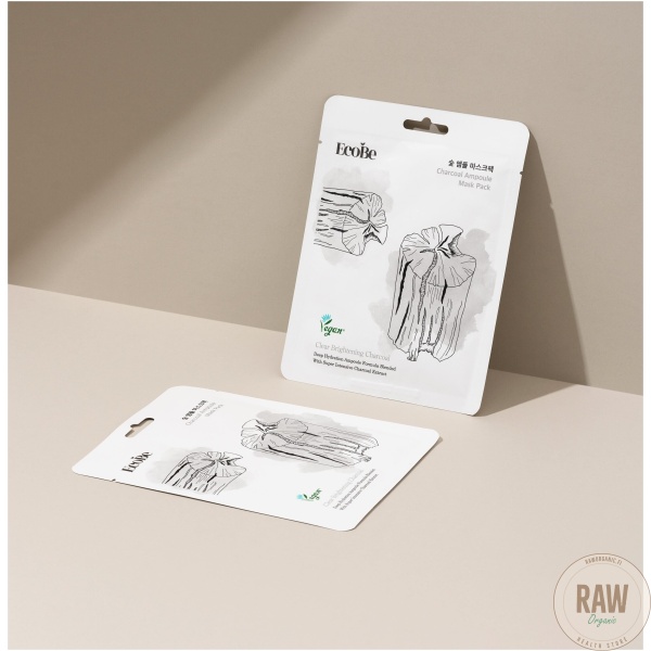 EcoBe Charcoal Ampoule face mask – kuva 3