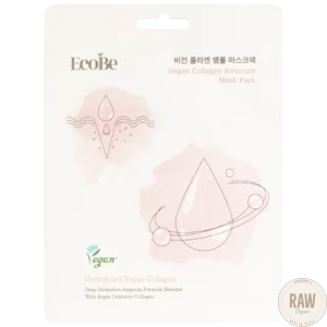 EcoBE Vegan collagen Ampoule face mask