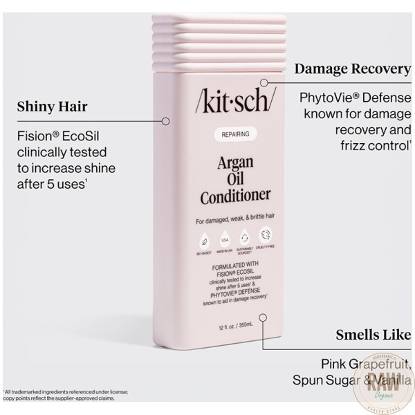 Kitsch Argan Oil Conditioner 355ml – kuva 3