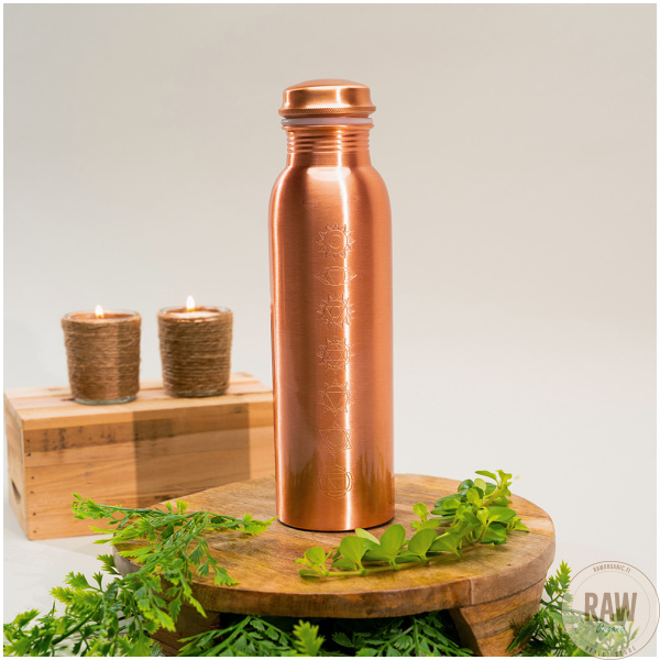 Copper Specialist vesipullo matta 7 chakra´s  950ml – kuva 2