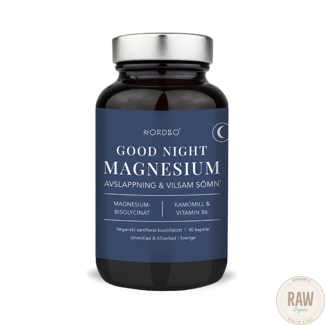 Nordbo Good night magnesium 90 kaps.