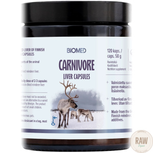 Biomed Carnivore Poronmaksakapselit, 120 kaps.