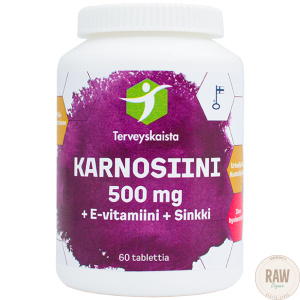 Terveyskaista Karnosiini 500mg 60kaps