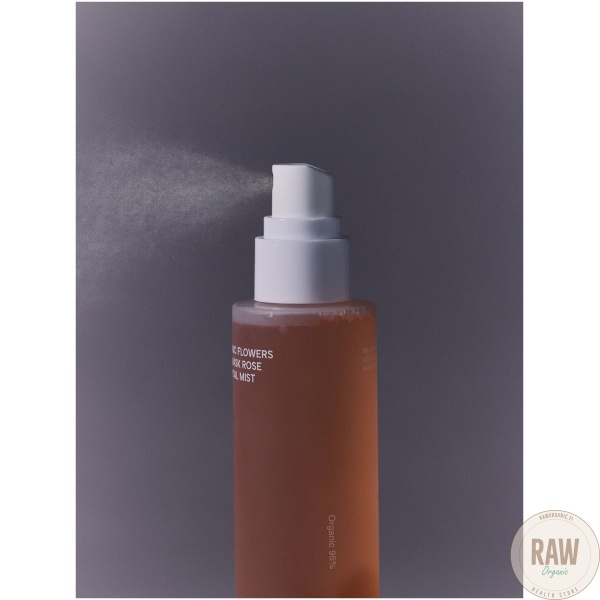 Whamisa Organic Flowers Damask Rose Petal Mist – kasvovesi, 100 ml – kuva 4