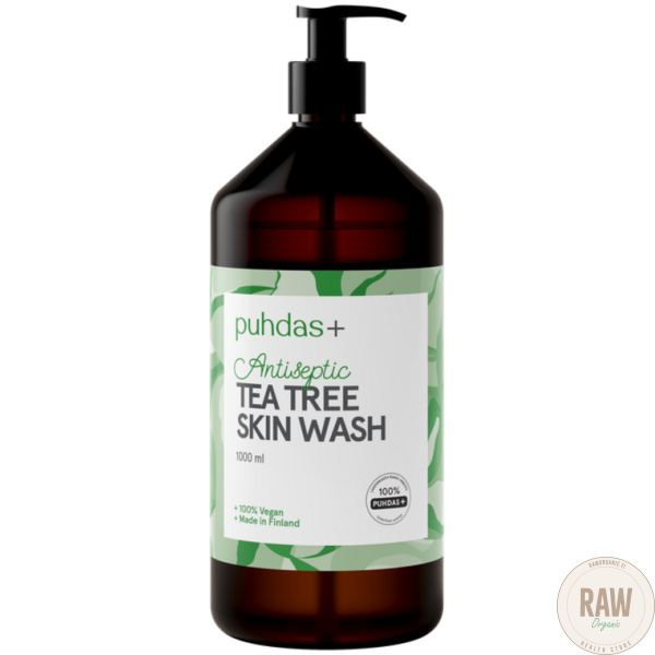Puhdas+ Tea Tree Skinwash 1000ml – kuva 2