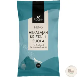 Foodin  Himalajan kristallisuola hieno, 350g