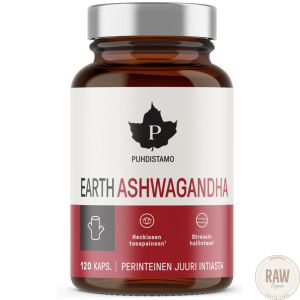 Puhdistamo Earth Ashwagandha – 120 kaps