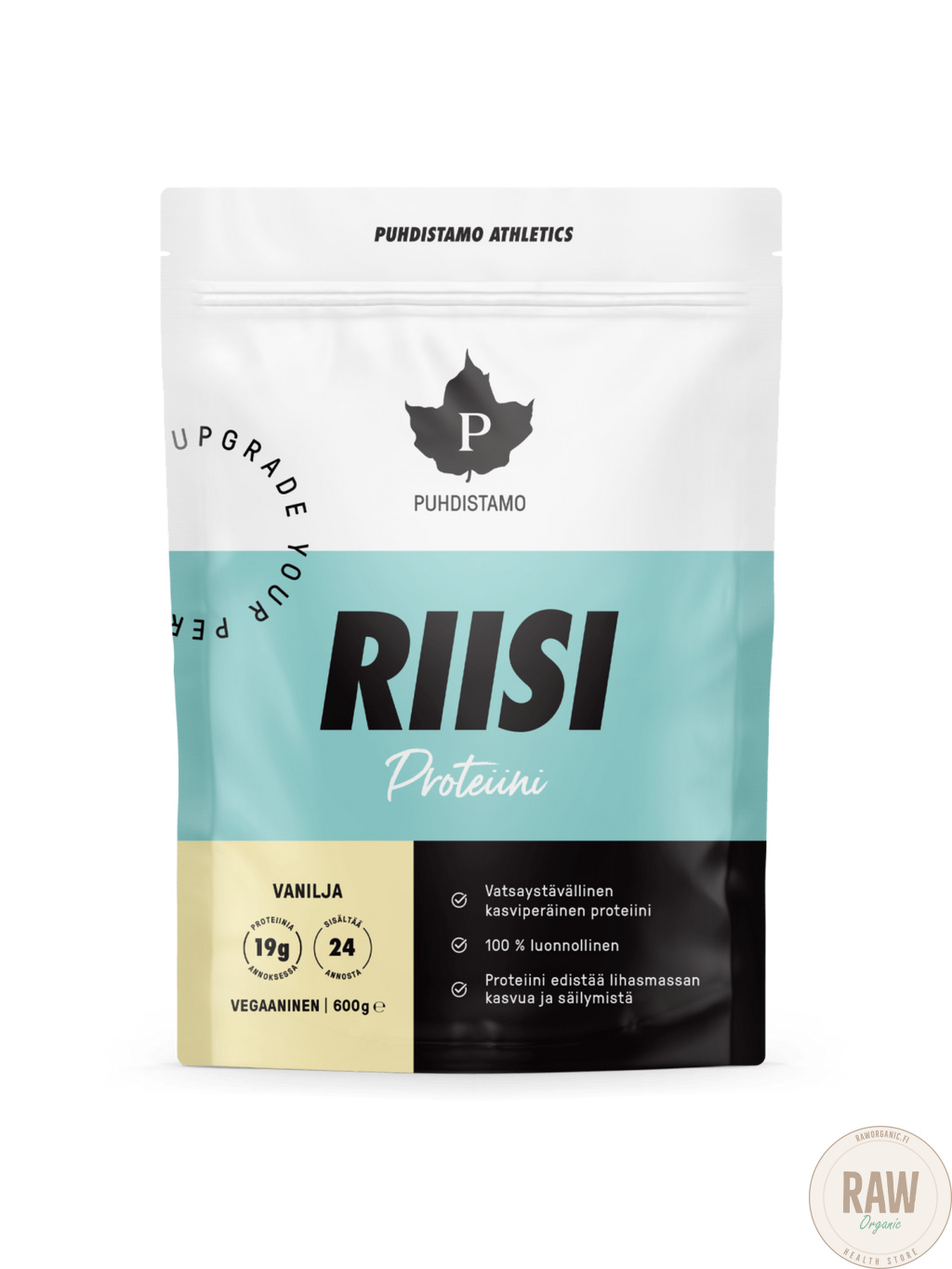 Puhdistamo Riisiproteiini Vanilja 600g