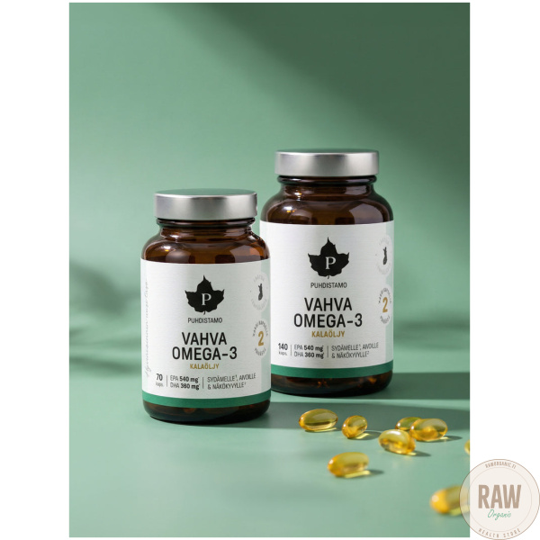 Puhdistamo Vahva Omega-3, 140 kaps. – kuva 4