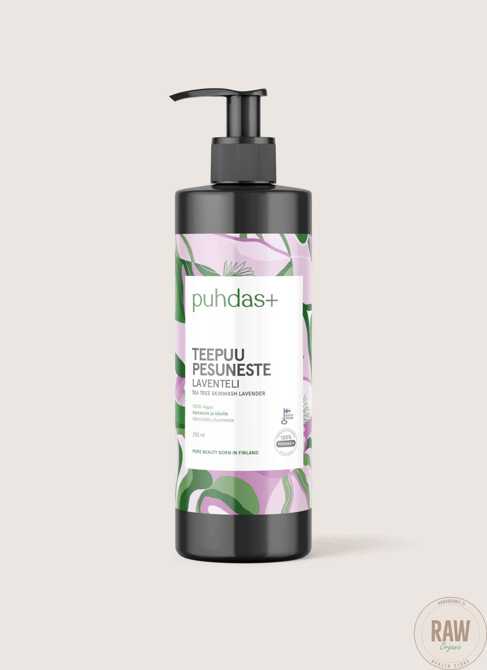 Puhdas+ Tea Tree Skinwash Laventeli 250ml