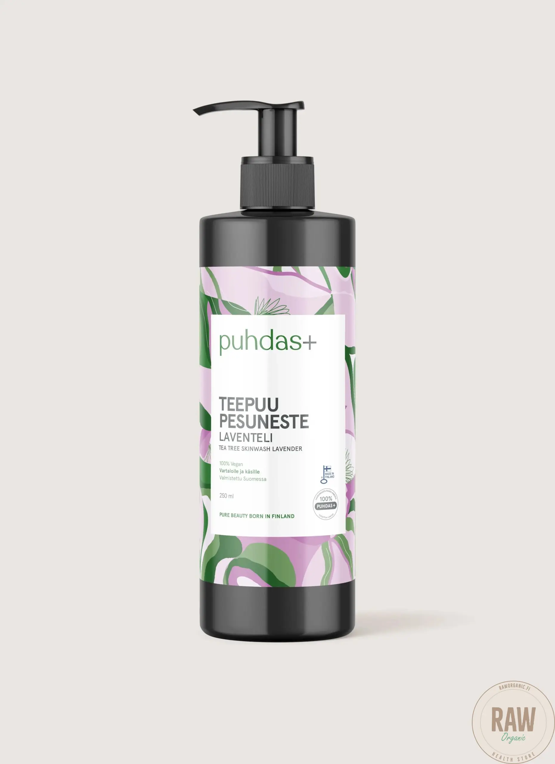 Puhdas+ Tea Tree Skinwash Laventeli 250ml