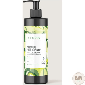 Puhdas+ Tea Tree Skinwash  Sitruunaruoho 250ml