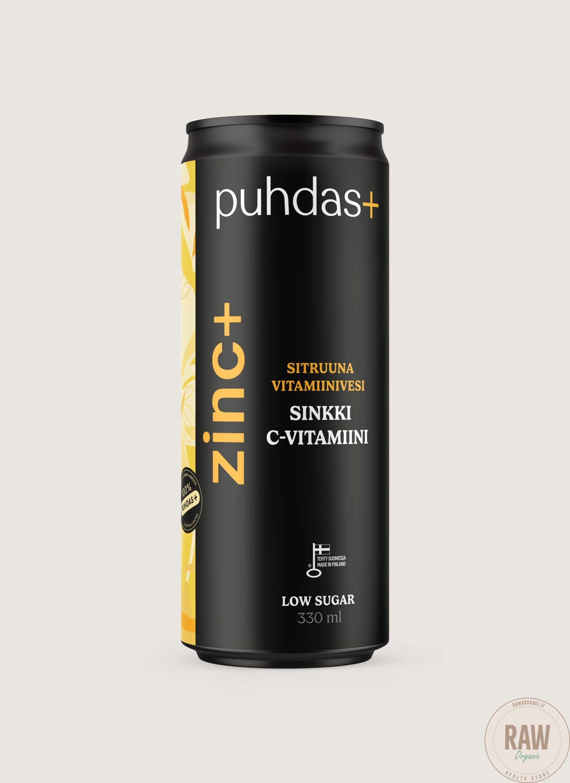 Puhdas+ Zinc+ Vitamiinivesi, 330ml