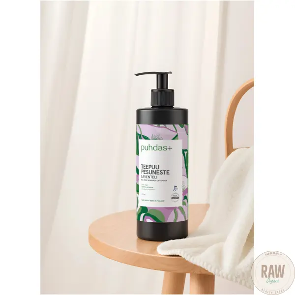 Puhdas+ Tea Tree Skinwash Laventeli 250ml – kuva 6